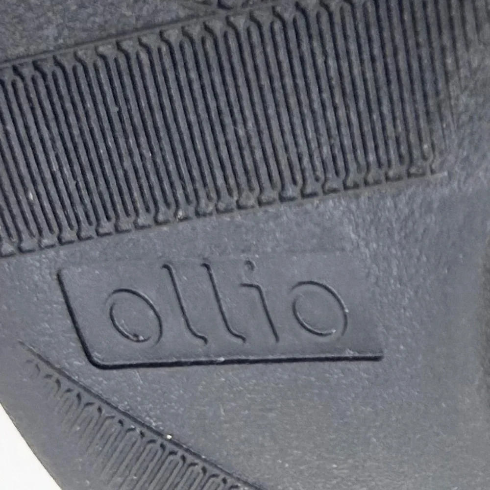 Ollio Burgundy Faux Suede Decorative Flower Slip On Comfort Ballet Flat Size 8 - Picture 7 of 9